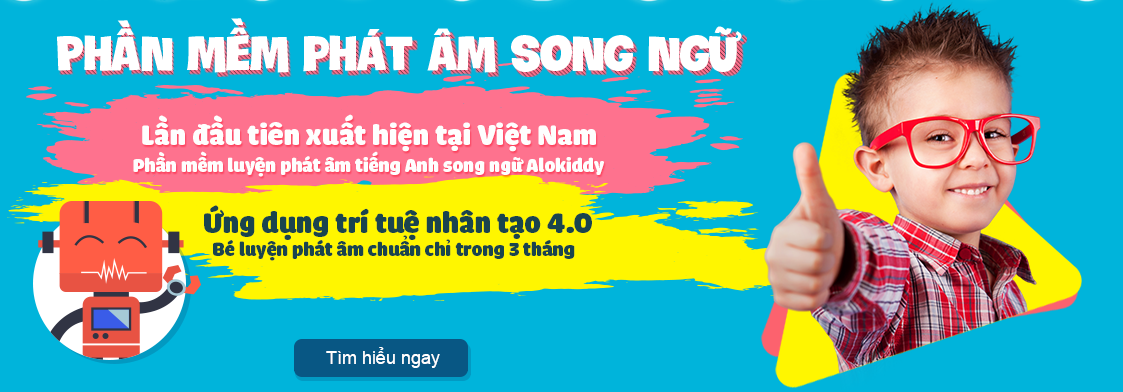 Chương trình học tiếng anh Alokiddy dành cho trẻ em